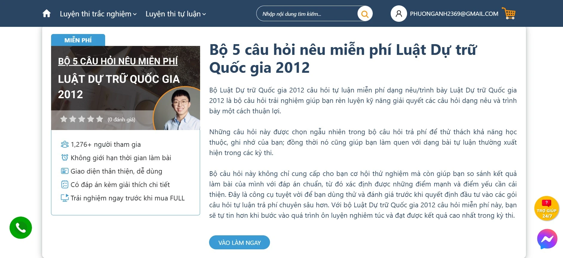    Gợi ý phương pháp học Luật Dự trữ Quốc gia 2012 hiệu quả