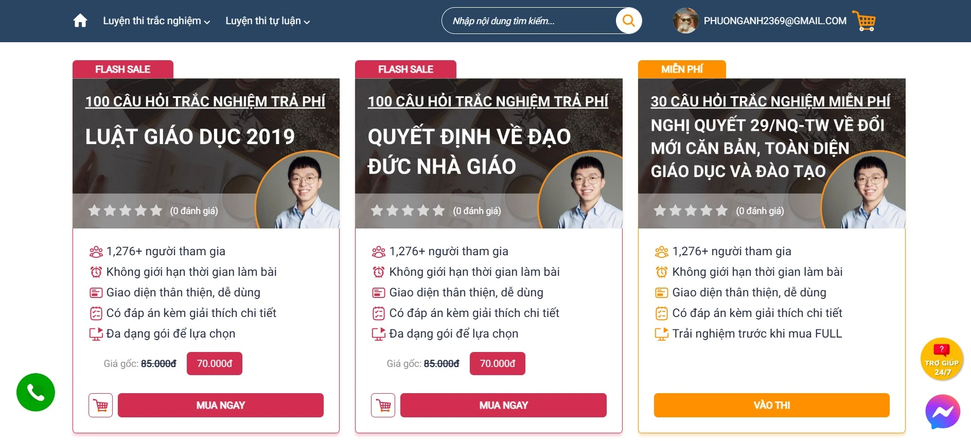    Tổng hợp đề thi thử ôn thi viên chức giáo dục 2025